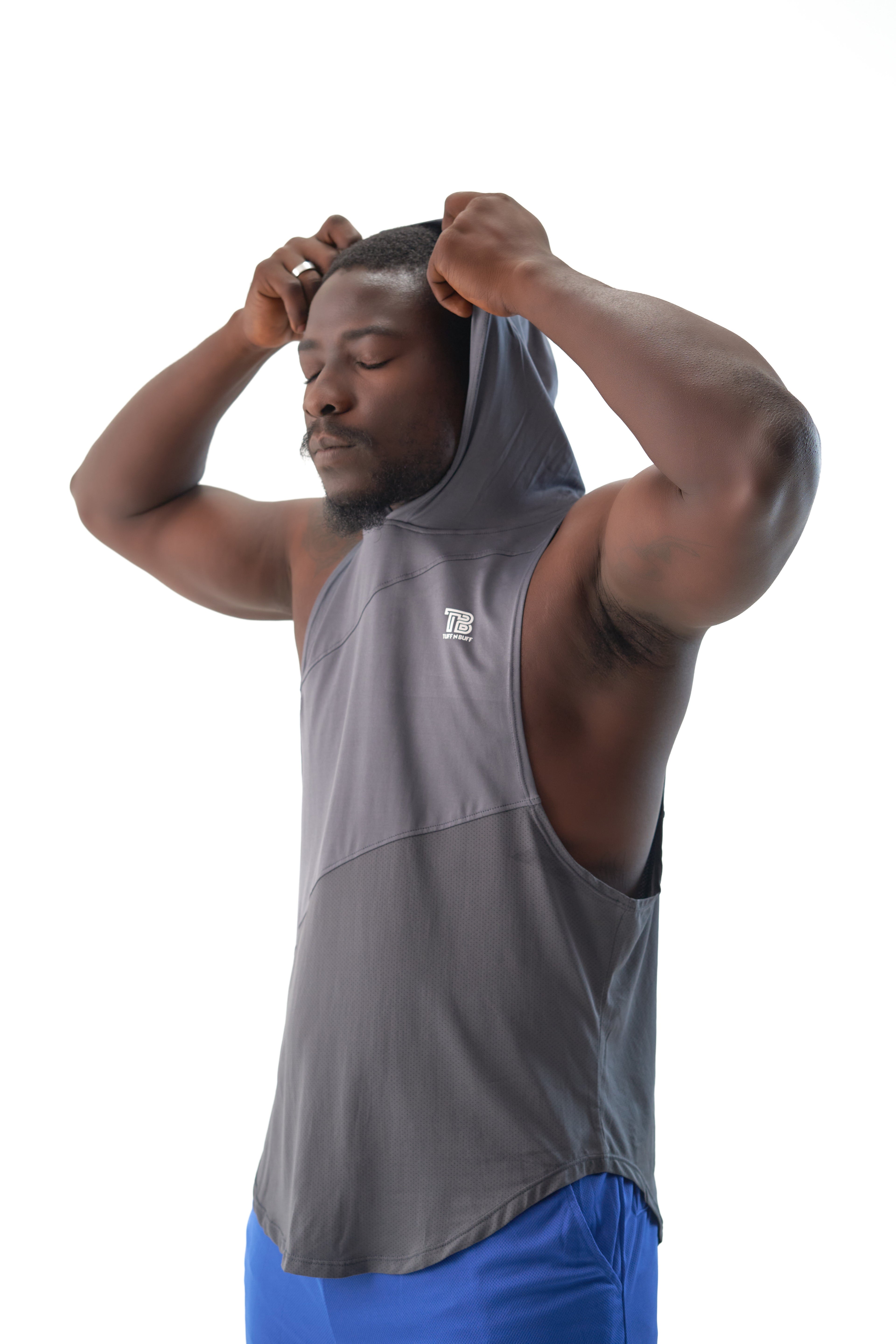 POWER SLEEVELESS HOODIE