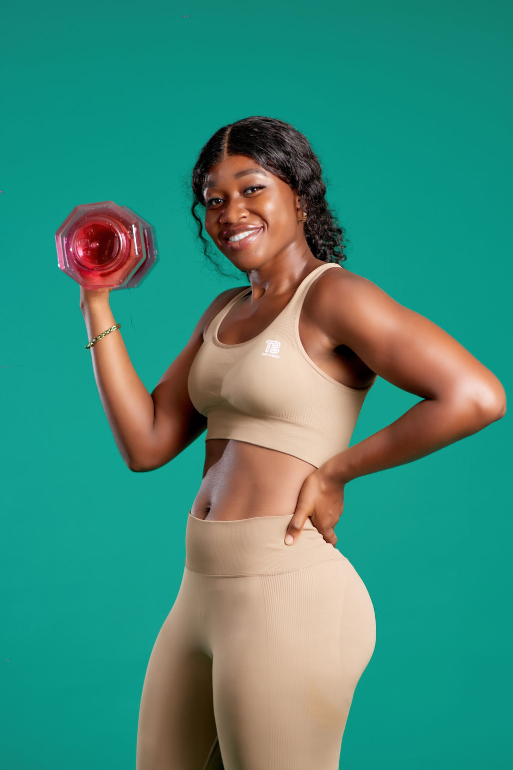 Dumbbell Water Bottle (2L)